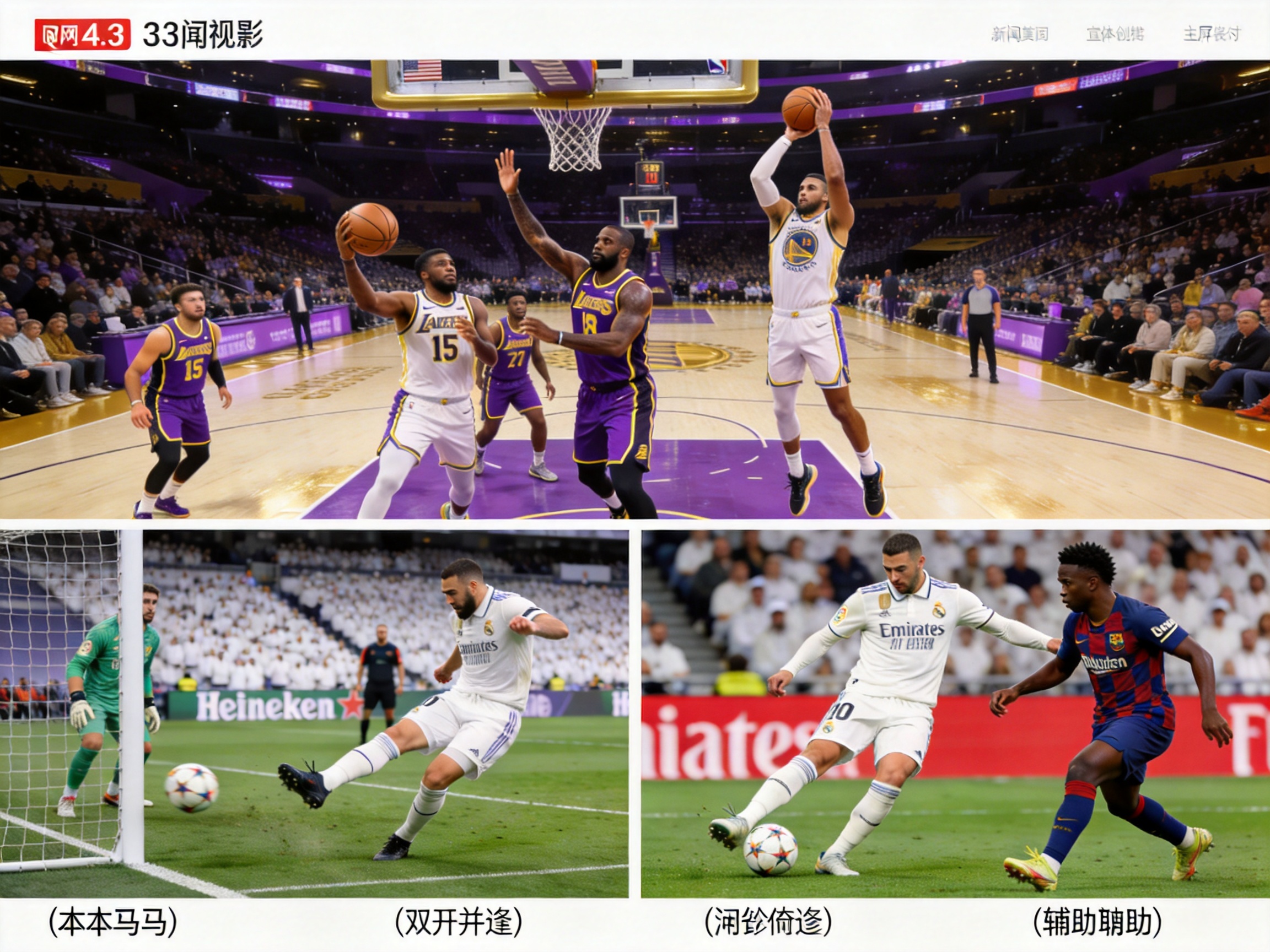 篮球赛事集锦